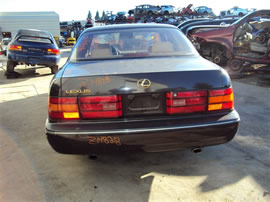 1991 LEXUS LS400, 4.0L AUTO 4DR, COLOR BROWN, STK Z14828